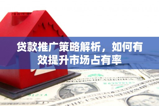 开平贷款推广策略解析，如何有效提升市场占有率
