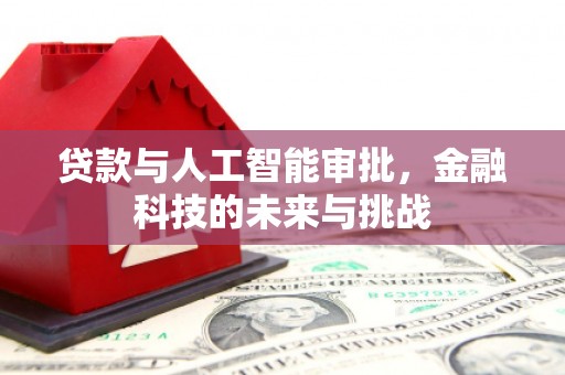 宁晋贷款与人工智能审批，金融科技的未来与挑战