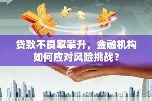 崆峒贷款不良率攀升，金融机构如何应对风险挑战？