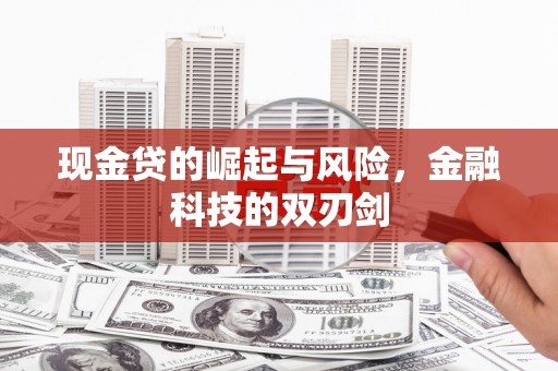 颍上现金贷的崛起与风险，金融科技的双刃剑