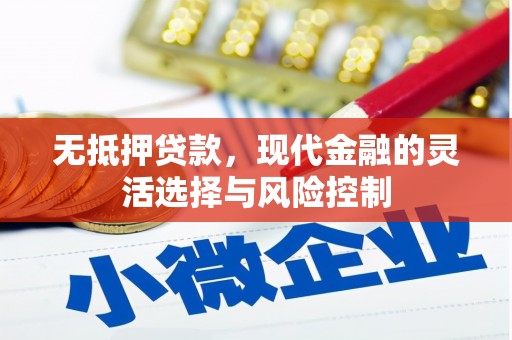 兴宾无抵押贷款，现代金融的灵活选择与风险控制
