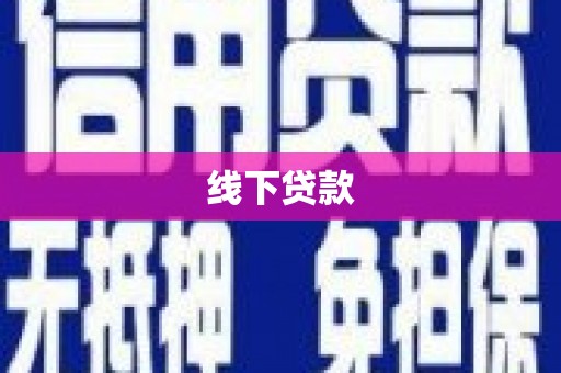 水林线下贷款