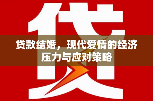 丽水贷款结婚，现代爱情的经济压力与应对策略