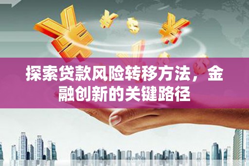 元宝探索贷款风险转移方法，金融创新的关键路径