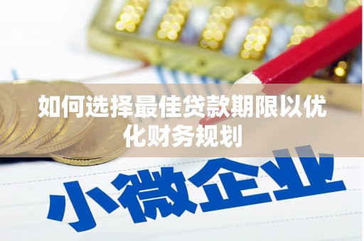 浑源如何选择最佳贷款期限以优化财务规划