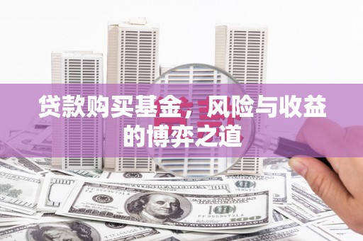 嘉兴贷款购买基金，风险与收益的博弈之道