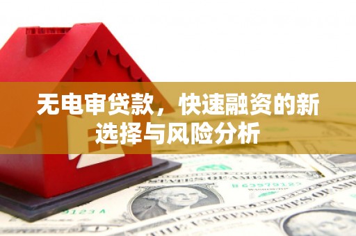 城固无电审贷款，快速融资的新选择与风险分析