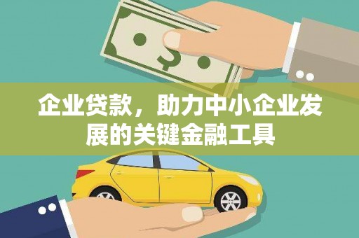 狮子山企业贷款，助力中小企业发展的关键金融工具