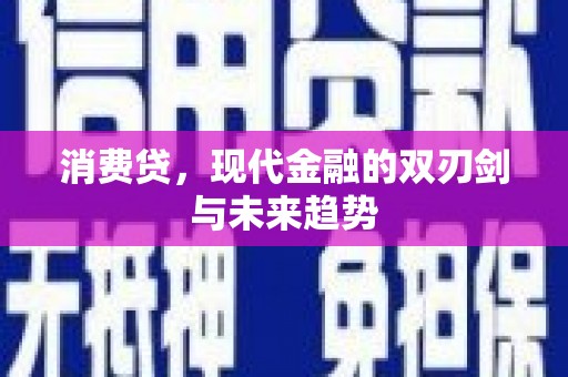 柳东消费贷，现代金融的双刃剑与未来趋势