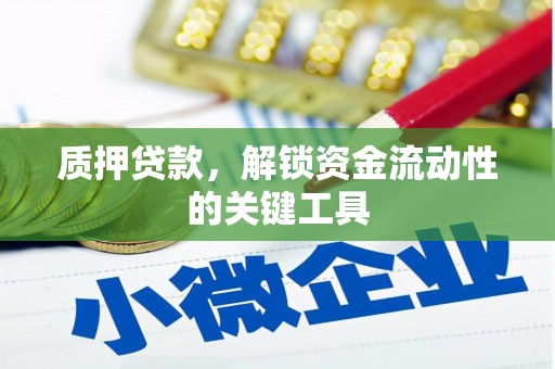 开平质押贷款，解锁资金流动性的关键工具
