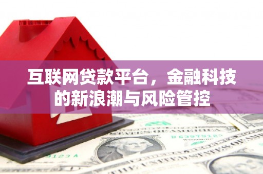 诏安互联网贷款平台，金融科技的新浪潮与风险管控
