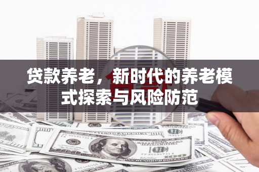 伊川贷款养老，新时代的养老模式探索与风险防范