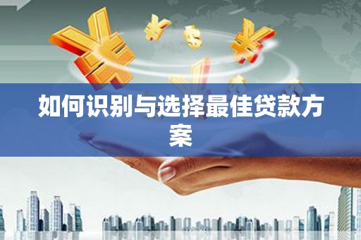 坪山新区如何识别与选择最佳贷款方案