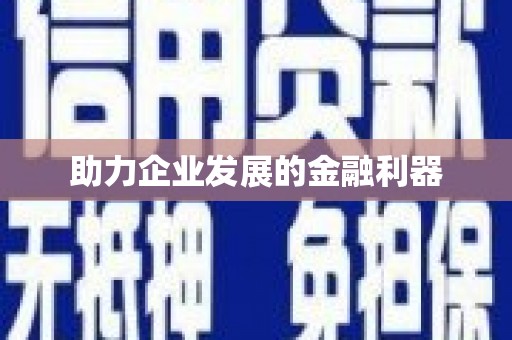 鄯善助力企业发展的金融利器